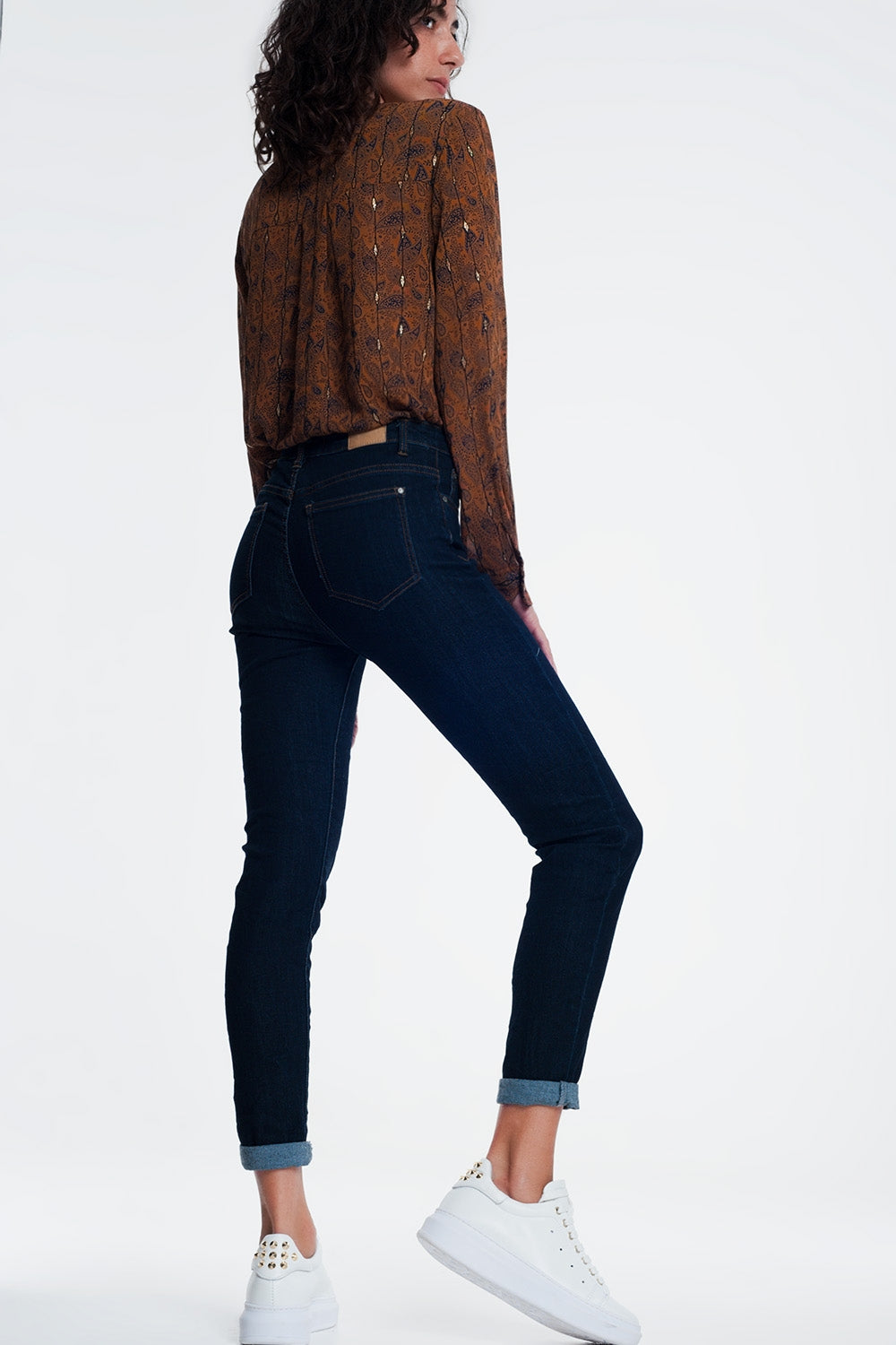 jeans clássico em azul