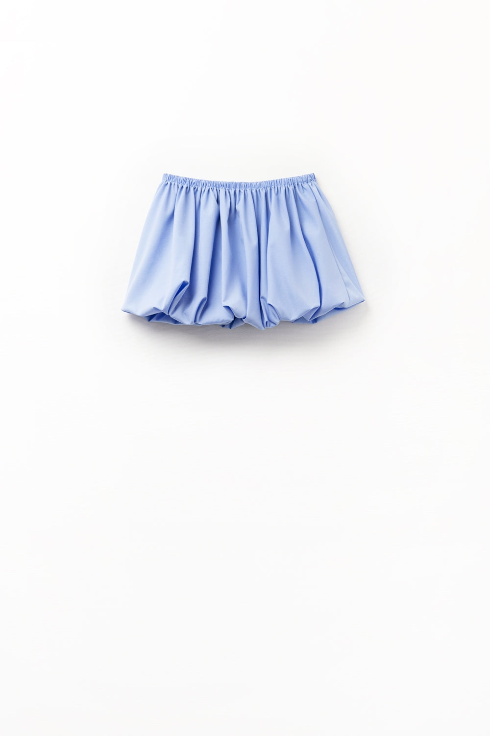 Q2 minissaia balão de popelina azul