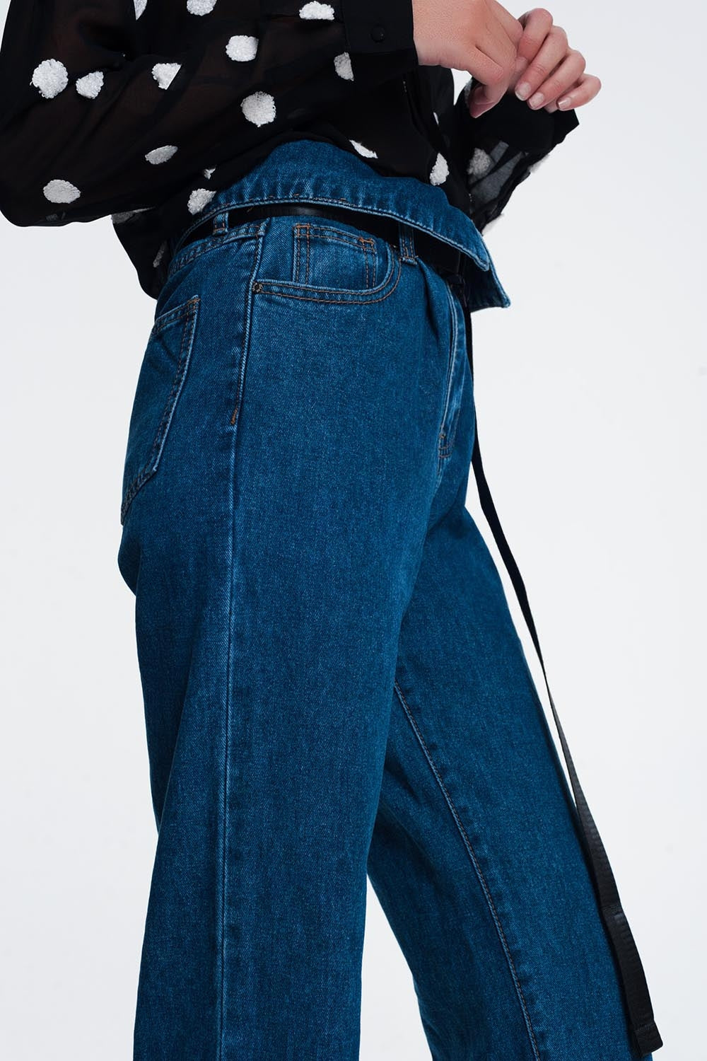 jeans saco de papel