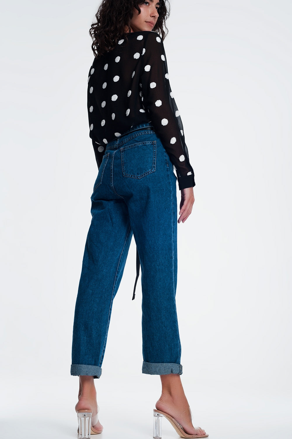 jeans saco de papel