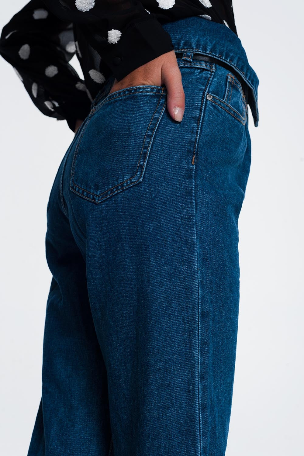 jeans saco de papel