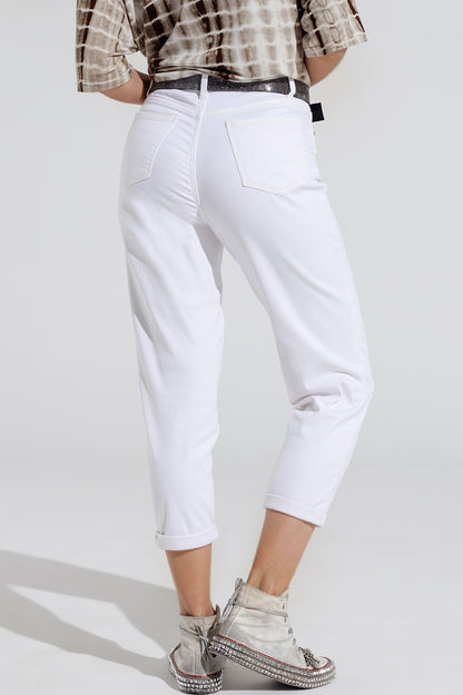 Calça Jeans Skinny Basic Branca