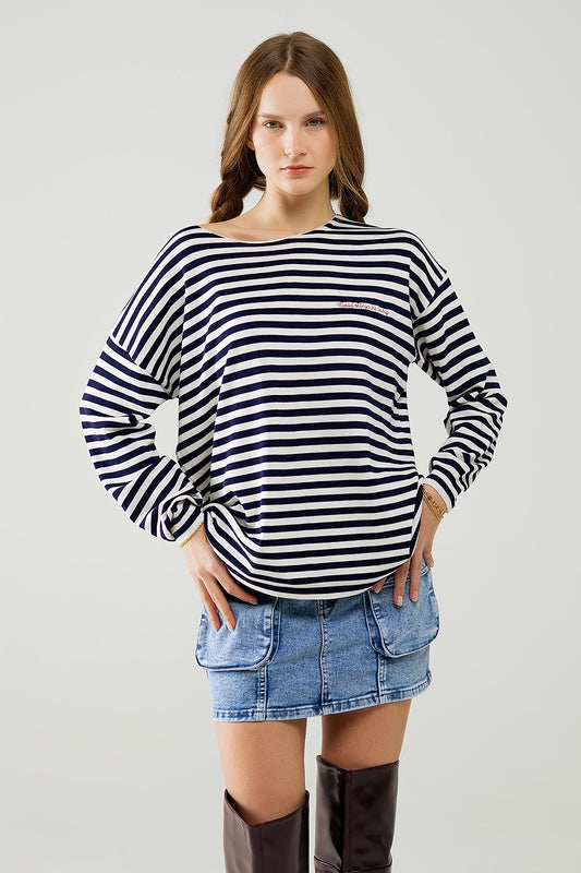 Q2 camisola de malha fina às ri