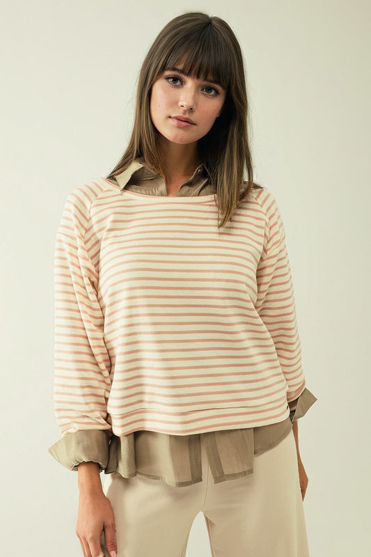 Q2 Camisola de manga comprida