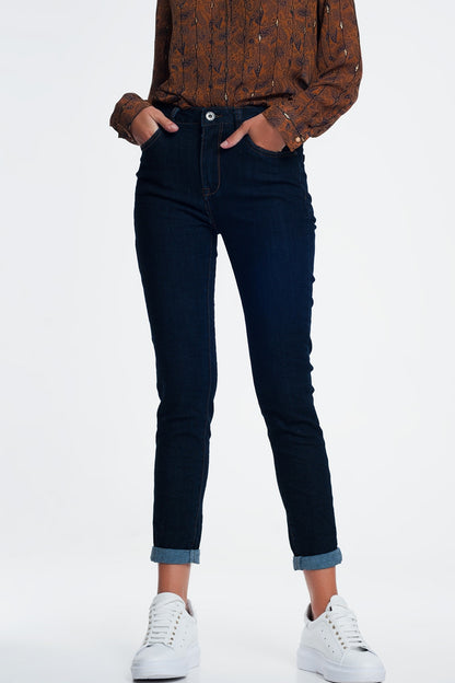 jeans clássico em azul