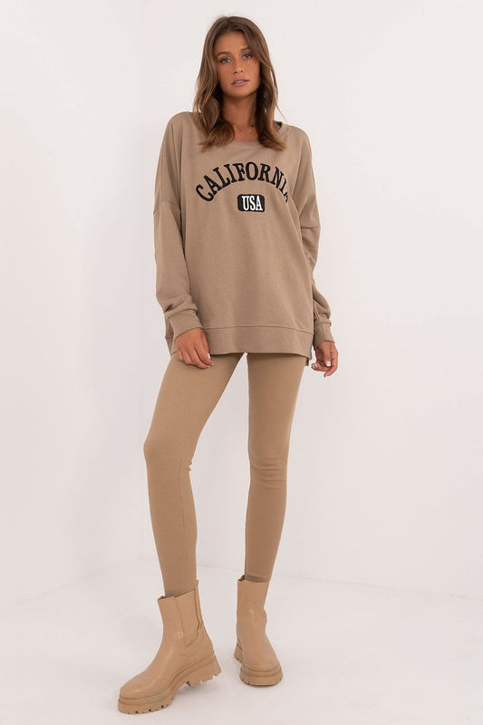 Conjunto de moletom e leggings oversized "California"