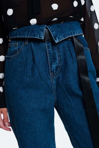 jeans saco de papel